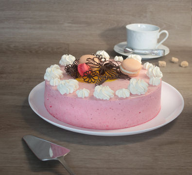 Entremet framboise
