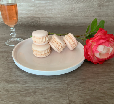 Macarons à la rose